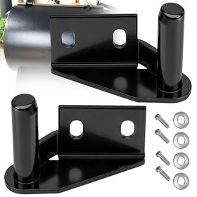 Haiouus Lid Hinge Kit left hinge shown for easy Traeger replacement and smoother lid motion