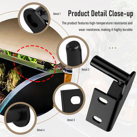 Haiouus Lid Hinge Kit right hinge enabling secure lid operation on Traeger grills