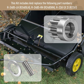 Haiouus washers and pins kit supports secure installation