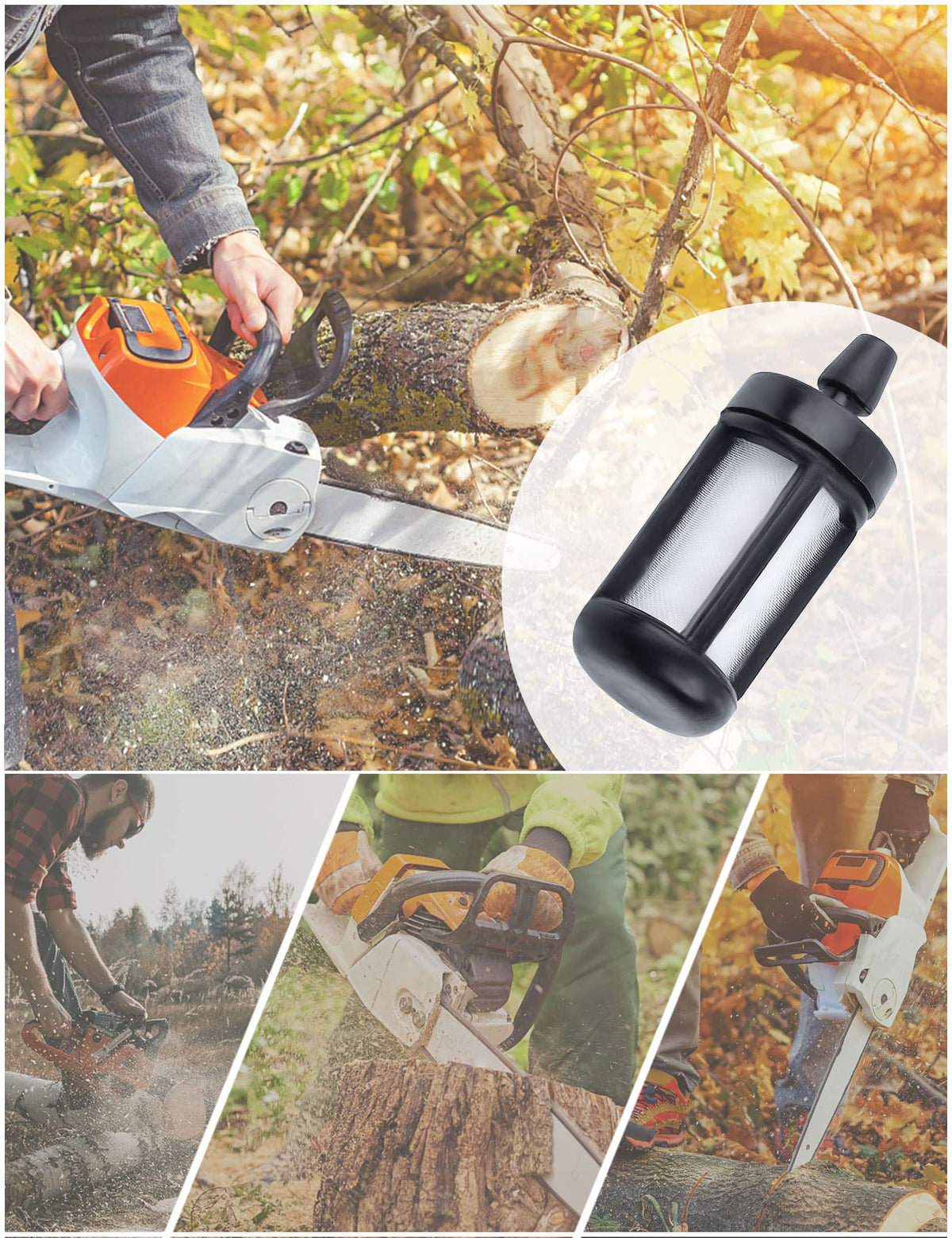 HAISHINE fuel filter compatibility covers MS and TS series for STIHL tools