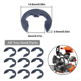 HAISHINE 10X E-clip kit close-up for MS models enabling quick clutch servicing.