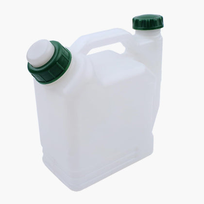HAISHINE 2-stroke bottle front view with clear ratio marks and 1L capacity
