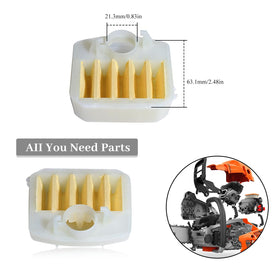HAISHINE filter assembly for Husqvarna 346XP-353 enables easy install and reliable operation