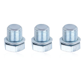 HAISHINE 3-pack cylinder compression plug for STIHL 044/046/066, ready for replacement.