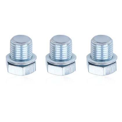 HAISHINE 3-pack cylinder compression plug for STIHL 044/046/066, ready for replacement.