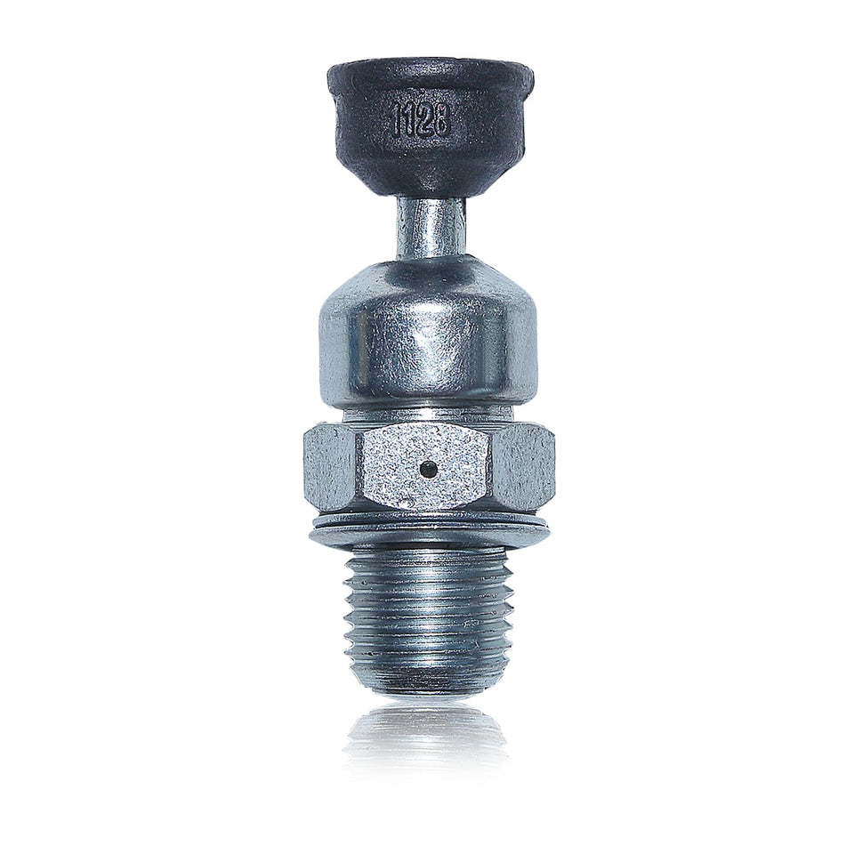 HAISHINE decompression valve close-up shows precise fit for Husqvarna saws