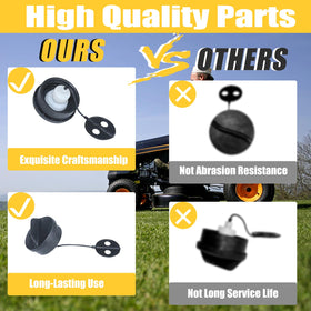 HAISHINE fuel cap for STIHL FS75-FS76 supports reliable fueling on busy days.