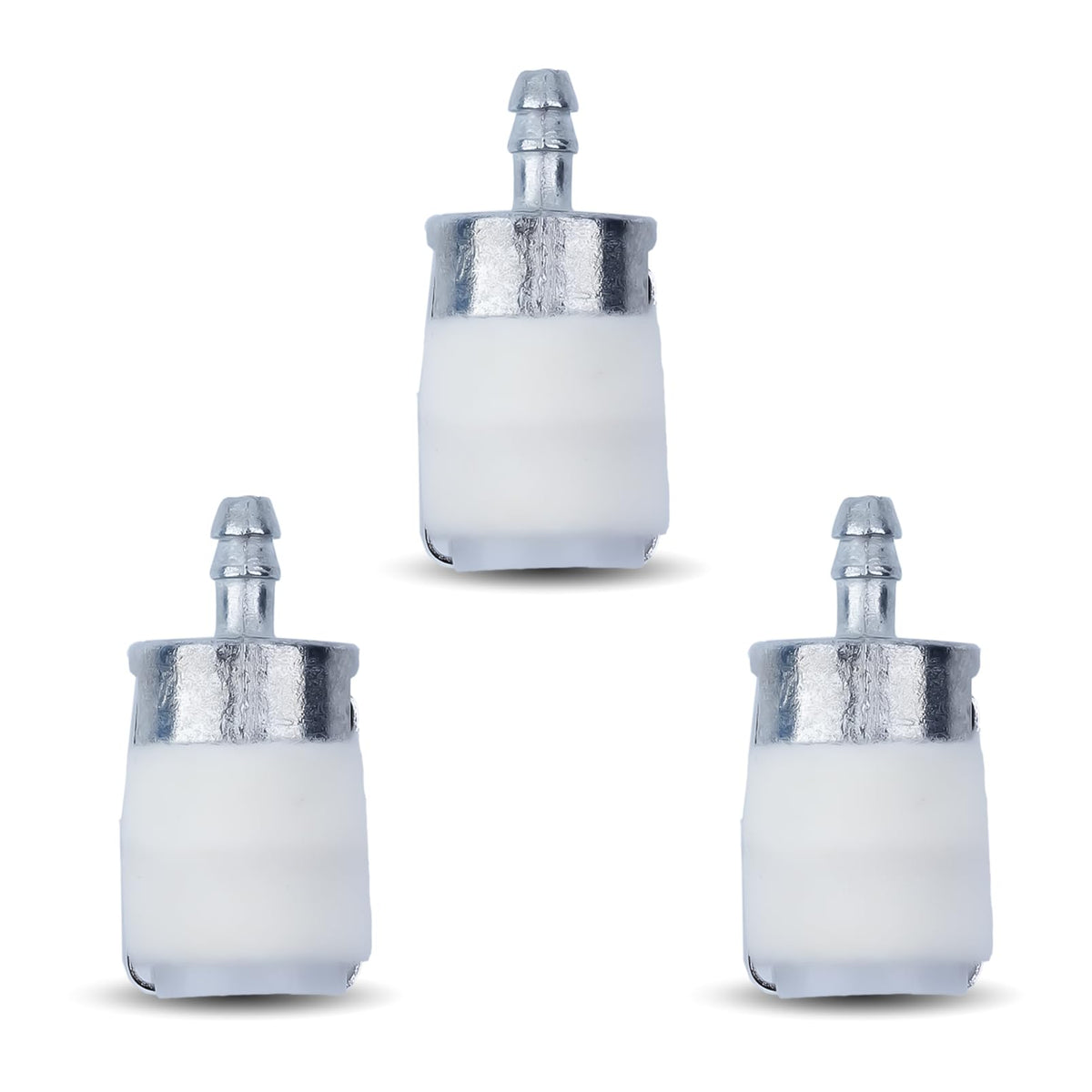HAISHINE fuel filter for Husqvarna 150BT, side view, durable replacement option.