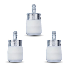 HAISHINE fuel filter for Husqvarna 150BT, side view, durable replacement option.