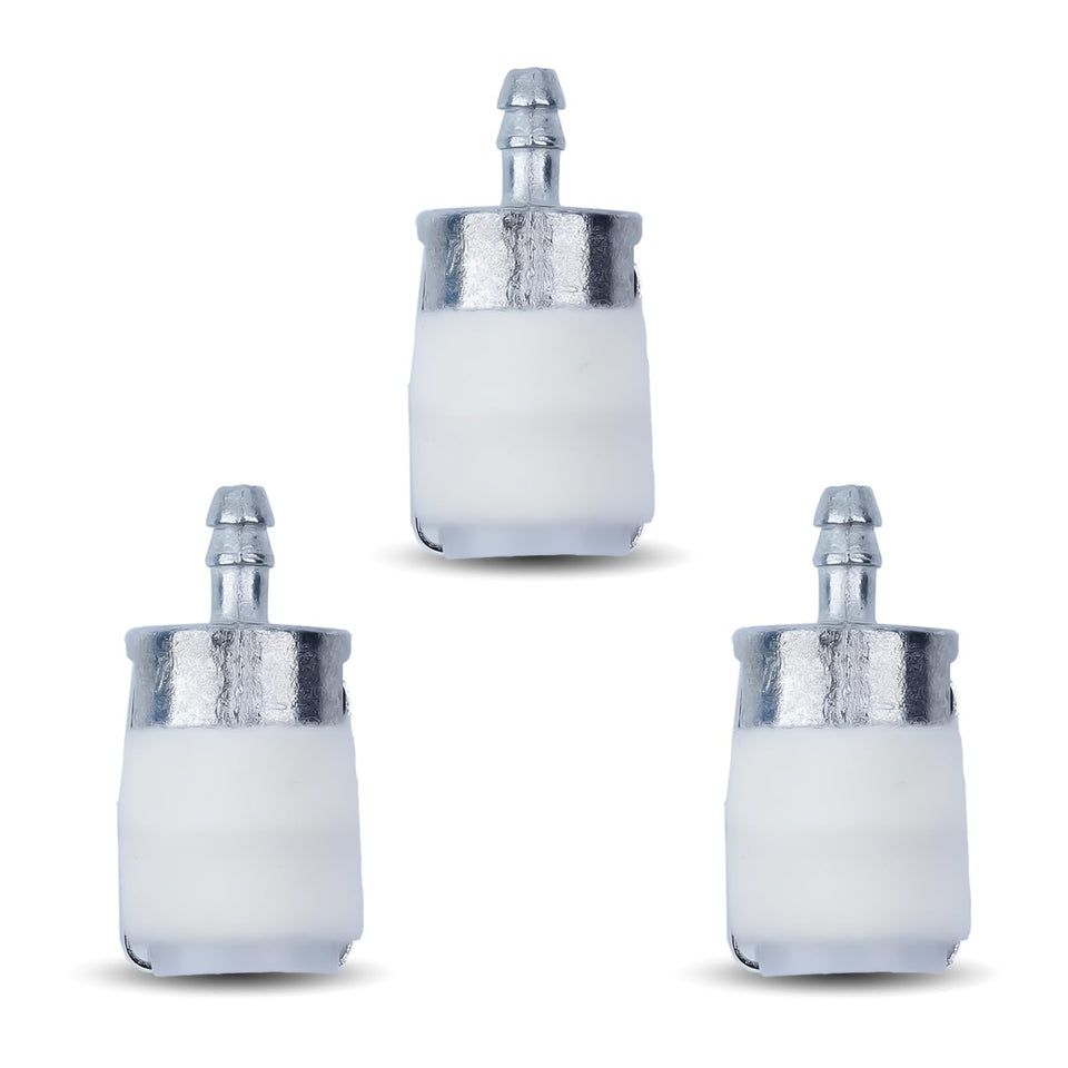 HAISHINE fuel filter for Husqvarna 150BT, side view, durable replacement option.
