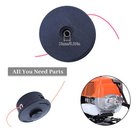 Close-up view of HAISHINE trimmer head highlighting durable construction.
