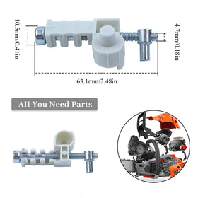 HAISHINE tensioner screw during MS170/MS180 installation enables quick maintenance.