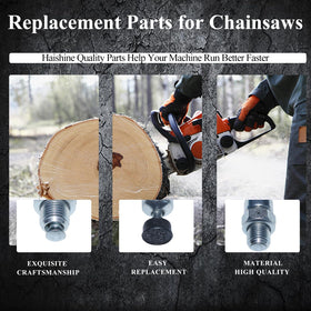HAISHINE valve installation demo with a chainsaw in use