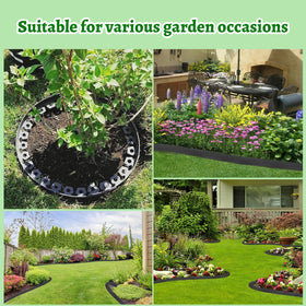 Haisiey border lines along a flower bed for clean garden definition.