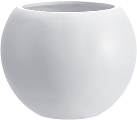 Haispring plant pot 13-5h 17dia front view demonstrates outdoor-ready durability