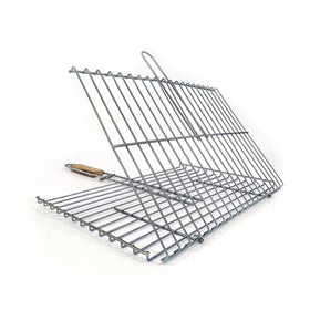 Non stick coating on Hakan grill basket for easy food release