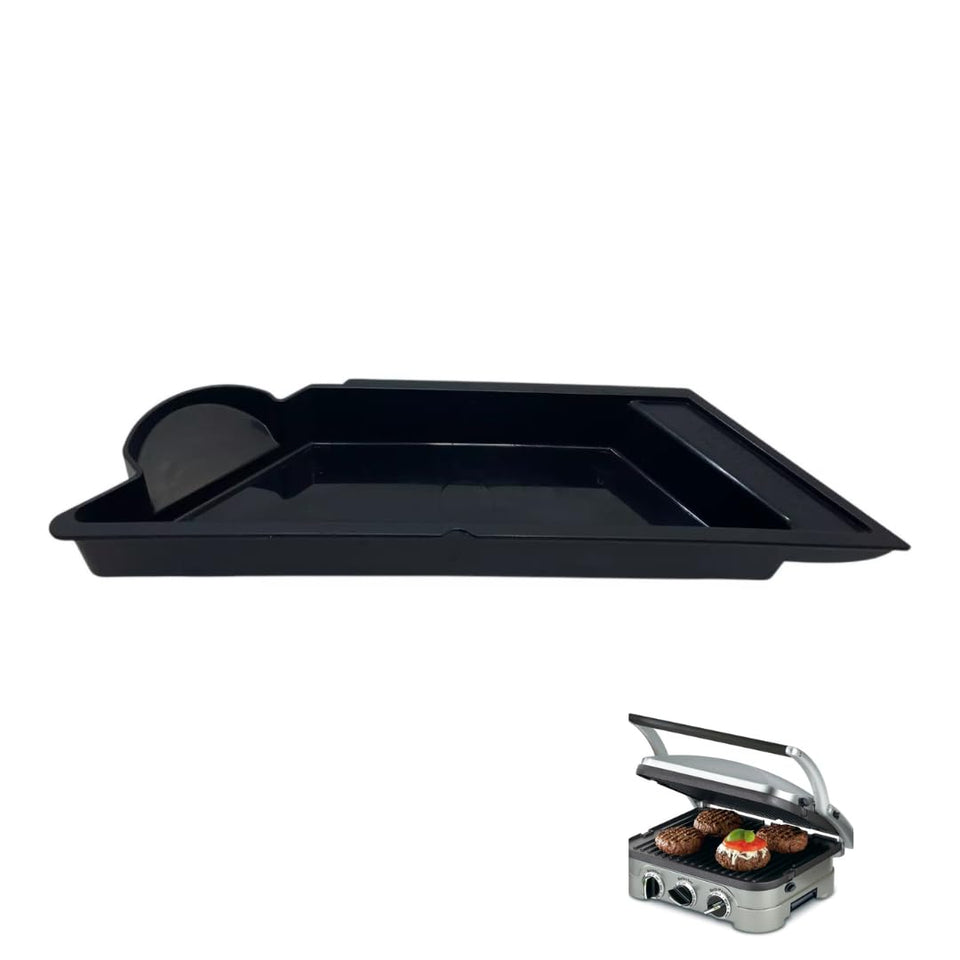 HAKANO drip tray replacement for Cuisinart Griddler GR-4NP1 keeps counters clean and simplifies post-grilling cleanup.