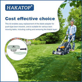 HAKATOP Bow Tie 2-bolt pattern secures blade attachment reliably.