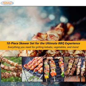 HAKKA rust-proof 304 stainless steel resists warping under heavy ingredients