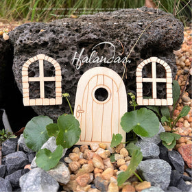 Halandar hollow window decor collection adds texture to crafts