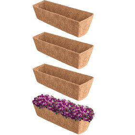 Halatool 30-inch coconut liner for trough enhances airflow and root health.
