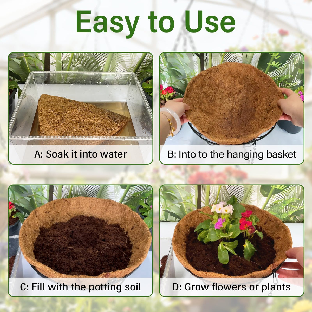 Halatool indoor garden liner decor demonstrates versatile use in living spaces.