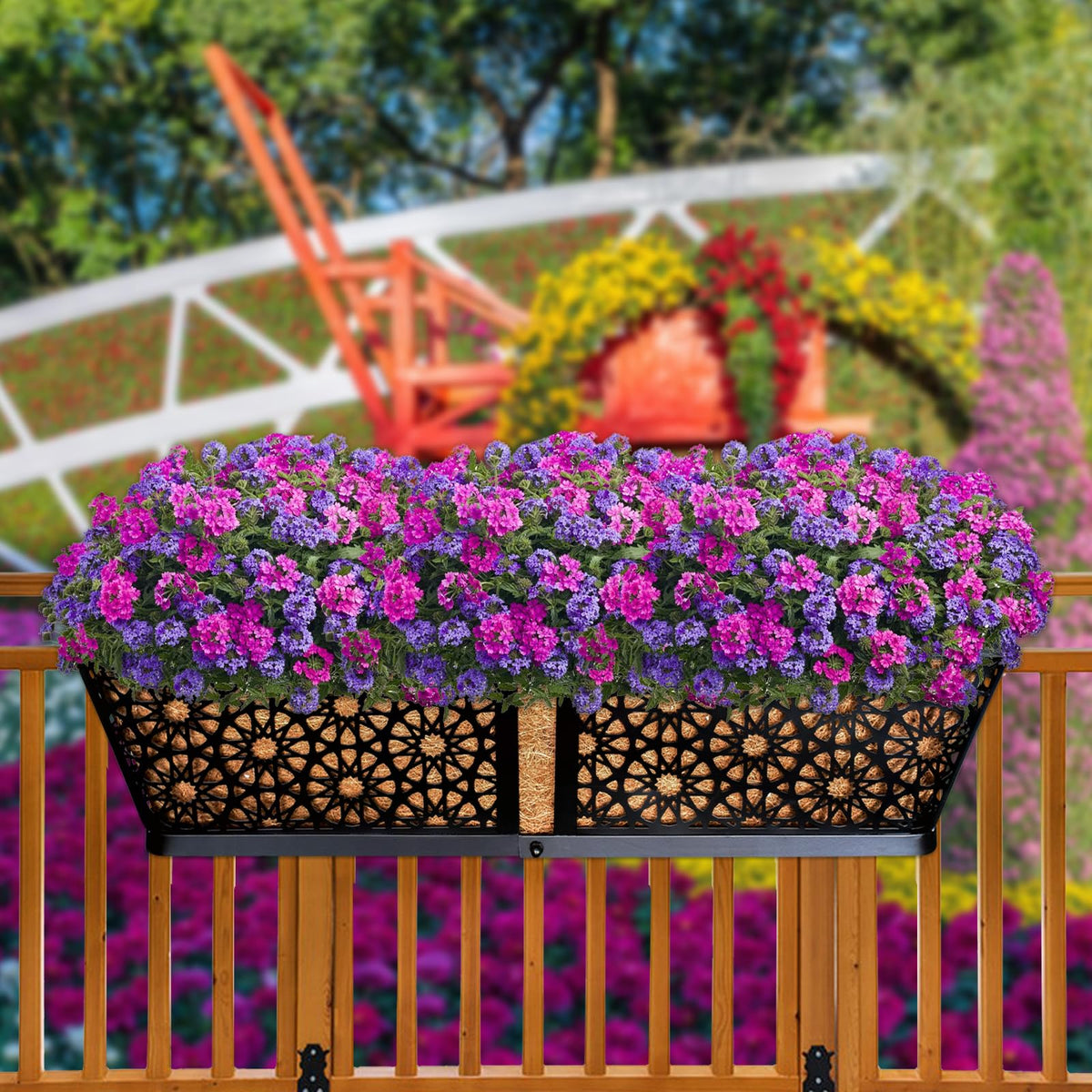 Halatool indoor outdoor garden liner usage supports versatile decorating