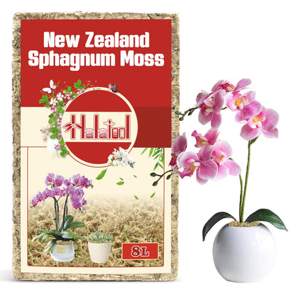 Halatool New Zealand Sphagnum Moss 100g packaging for premium substrates