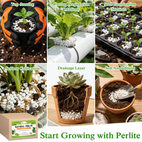 Halatool Perlite suits acid-loving plants with improved drainage