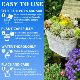 Halatool soil suitable for indoor and outdoor use supporting plant vitality.