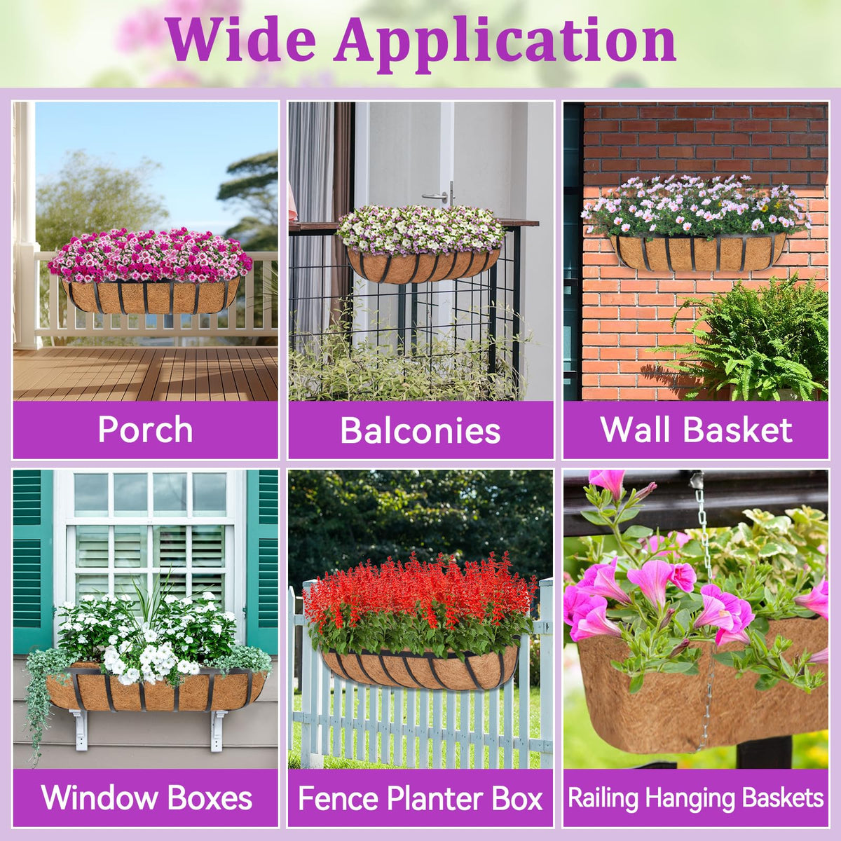 Halatool soil retention and drainage support in balcony setups.
