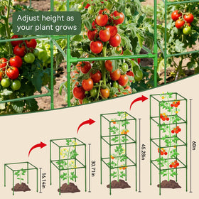 Halatool heavy-duty steel cage with rust and UV resistant coating
