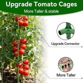 Halatool steel-core cage with plastic sleeve protects stems from rust