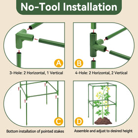 Halatool weatherproof garden stake ideal for raised beds and containers