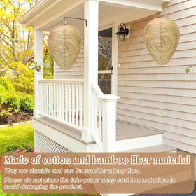 Halatool paper nest, durable and lightweight for easy outdoor decoration.