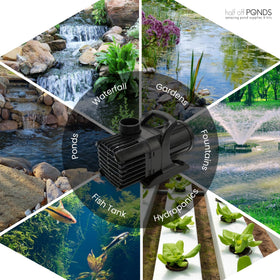 HALF OFF PONDS compact-body layout demonstrates fit in tight basins