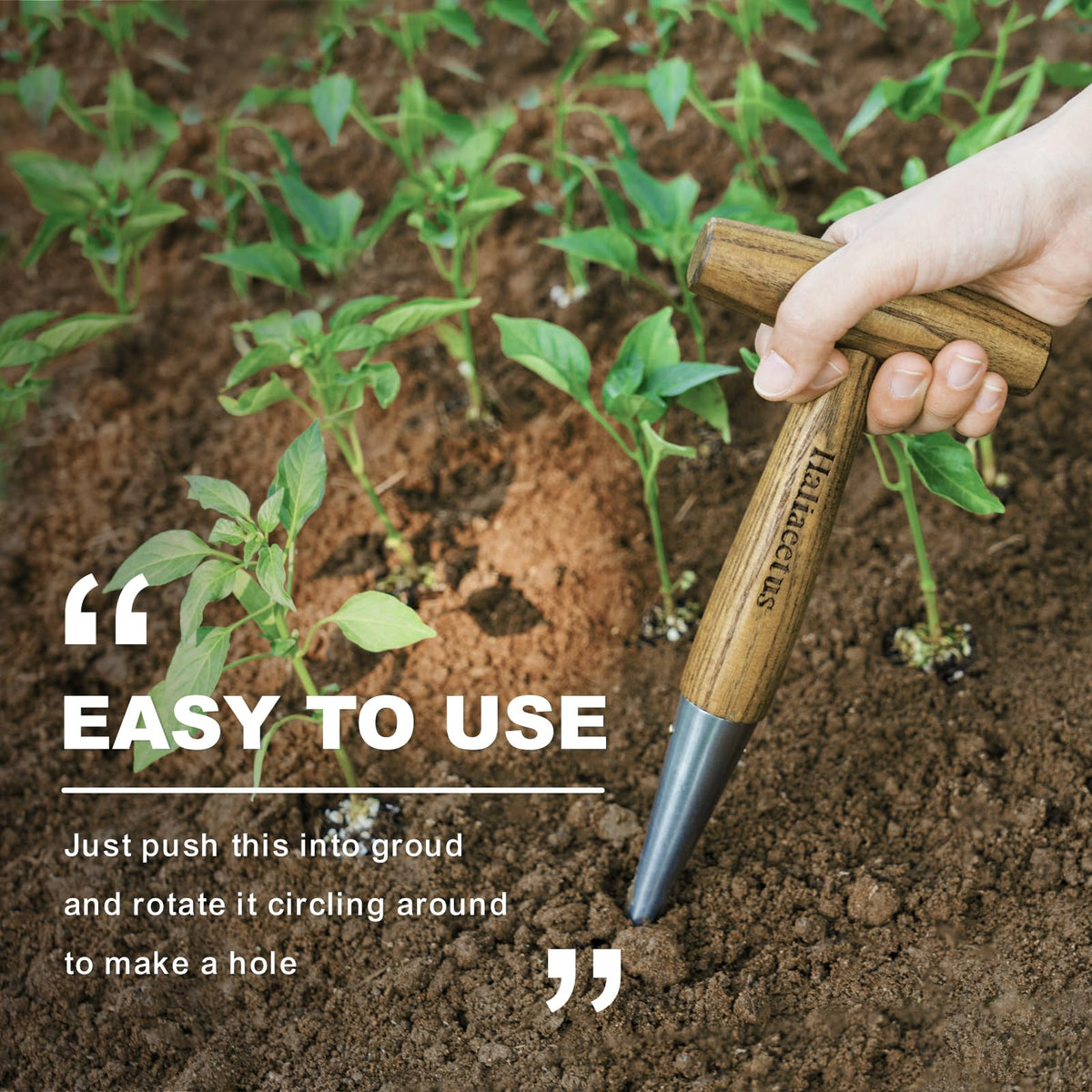 Haliaeetus Dibber ergonomic design reduces hand fatigue