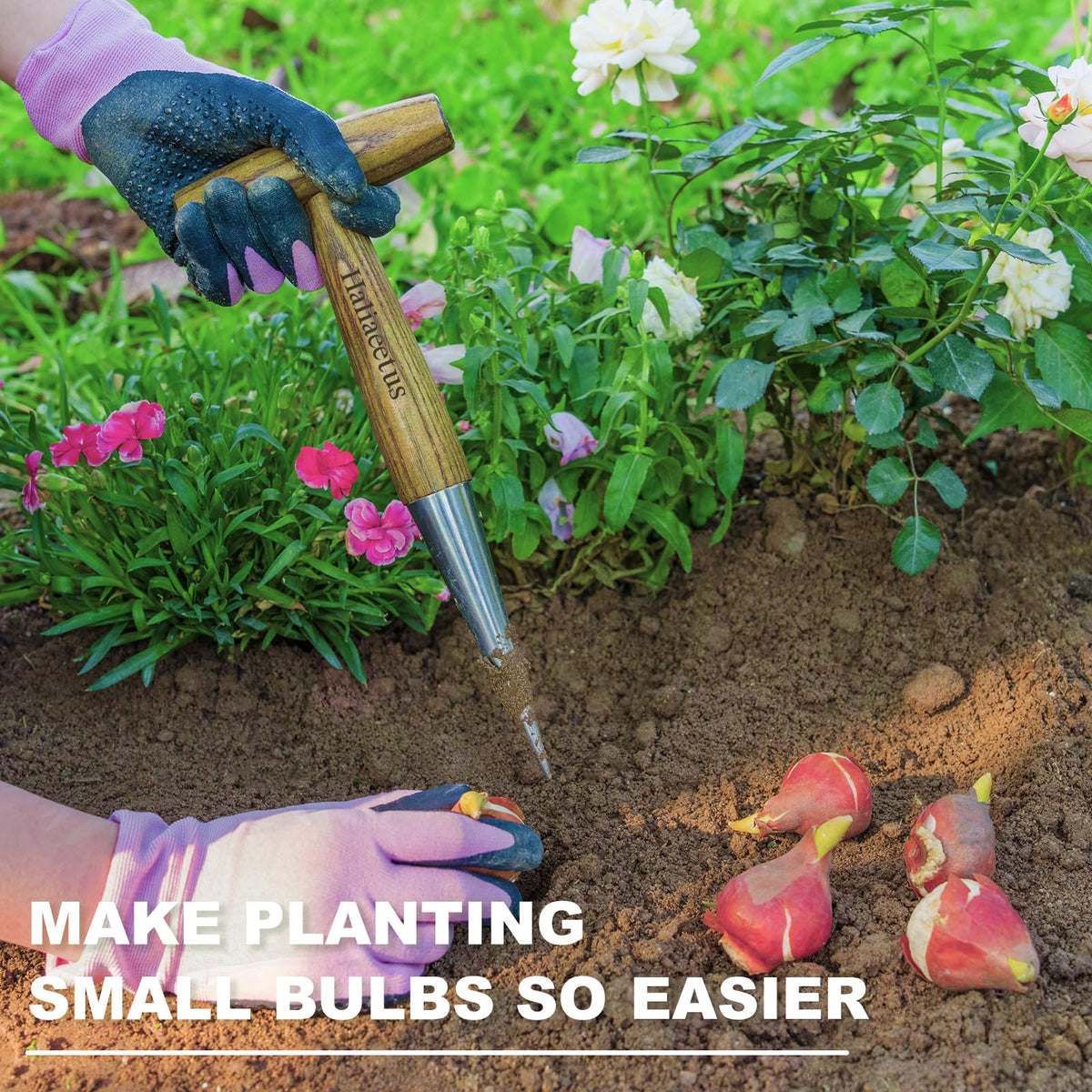 Haliaeetus Dibber compact tool for quick soil perforations