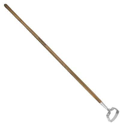 Haliaeetus Hula Hoe with 58-inch handle for standing weed removal