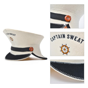 Halsa sauna hat in-sauna-scene demonstrates versatile use.