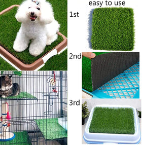 Hamiledyi easy clean nesting turf rinses with soap and water after use