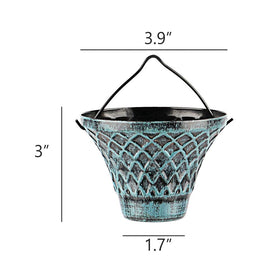 HANAYARD decorative rain chain outdoors enhances curb appeal while channeling water