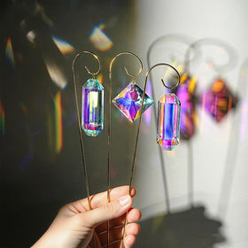 AB crystal suncatchers brighten windowsills with rainbow light from H&D HYALINE & DORA
