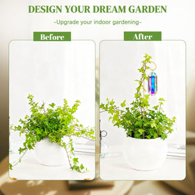 Easy to install stake by H&D HYALINE & DORA for simple plant displays