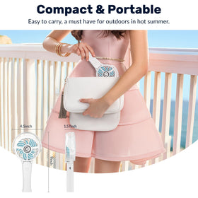 HandFan ideal for beach travel and outdoor events