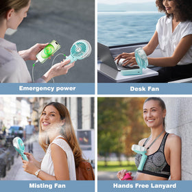 HandFan portable for beach, travel, and hiking