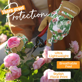 HANDLANDY adjustable wrist strap ensures secure, customized fit for gardening