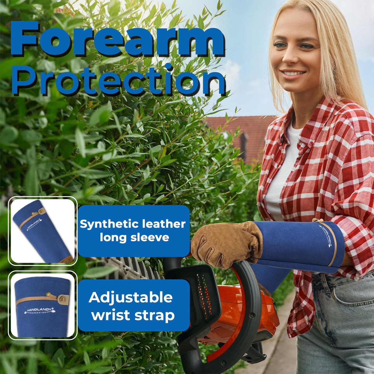 HANDLANDY flexible design supports delicate planting and pruning maneuvers