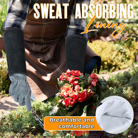 HANDLANDY elastic wrist closure garden gloves for secure fit