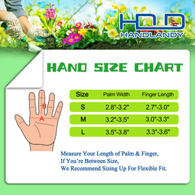 HANDLANDY gardening gloves suitable for pruning, weeding, and general yard work